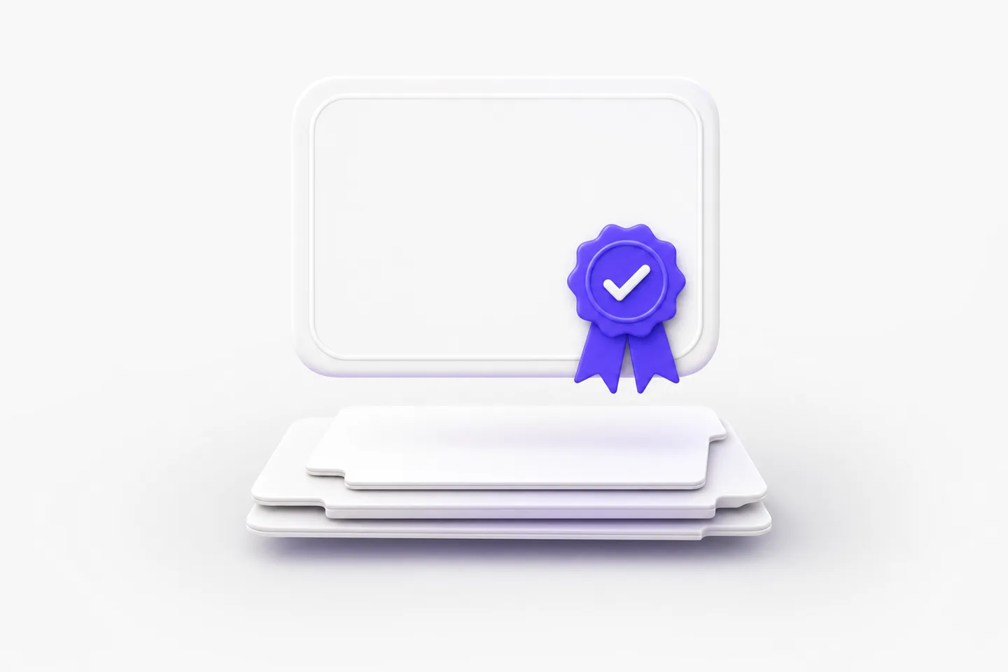 A certificate badge representing free commercial use of AI SVG generator artwork